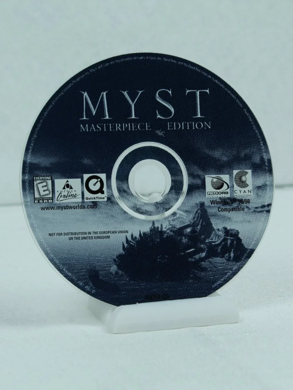 Myst Masterpiece Edition PC CD-ROM 1999 Vintage Retro Game Red Orb Clean CIB